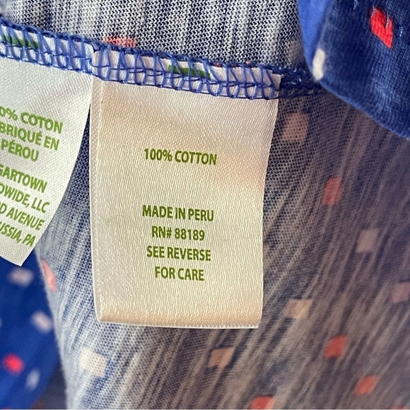 Lilly Pulitzer Etta V-Neck Lilly Squared Size XL - Picture 4 of 8